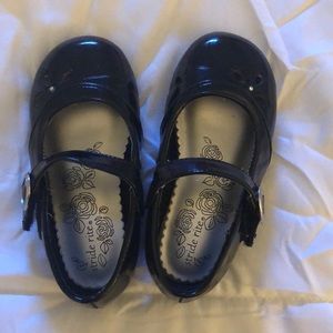 Stride rite patent leather Mary Jane Velcro